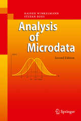 Analysis of Microdata - Winkelmann, Rainer; Boes, Stefan