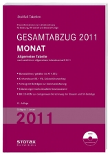 Gesamtabzugstabelle 2011 Monat - 