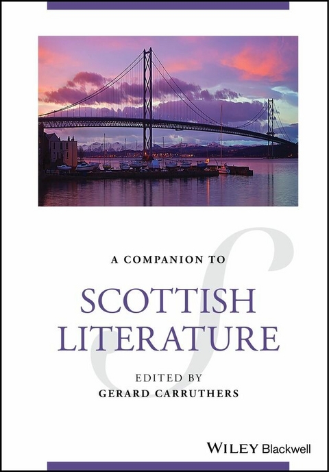 A Companion to Scottish Literature - 