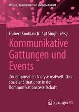 Kommunikative Gattungen und Events - 