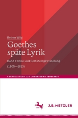 Goethes späte Lyrik - Reiner Wild