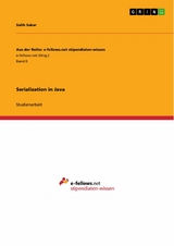 Serialization in Java - Salih Sakar