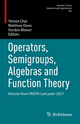 Operators, Semigroups, Algebras and Function Theory - 