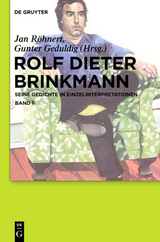 Rolf Dieter Brinkmann - 