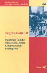 Reger-Studien 8 - 