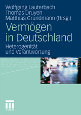 Vermogen In Deutschland Von Wolfgang Lauterbach Isbn 978 3 531 17689 5 Fachbuch Online Kaufen Lehmanns De