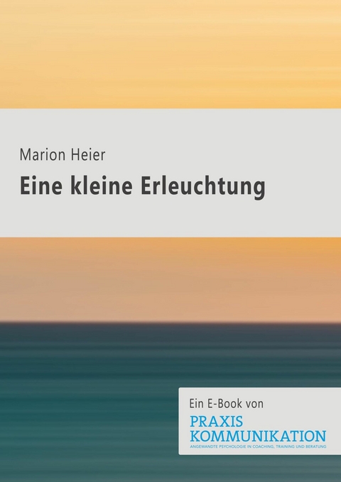 Eine kleine Erleuchtung - Marion Heier