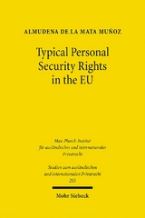 Typical Personal Security Rights in the EU - Almudena de la Mata Munoz