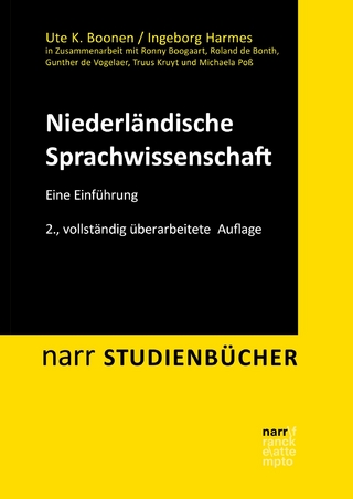Niederländische Sprachwissenschaft - Ute K. Boonen; Ingeborg Harmes