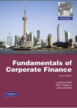 Fundamentals of Corporate Finance: Global Edition - Berk, Jonathan; DeMarzo, Peter; Harford, Jarrad