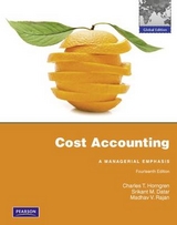 Cost Accounting: Global Edition - Horngren, Charles; Datar, Srikant M.; Rajan, Madhav