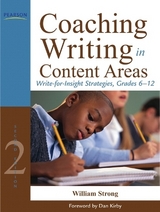 Coaching Writing in Content Areas - Strong, William