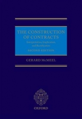 The Construction of Contracts - McMeel, Gerard