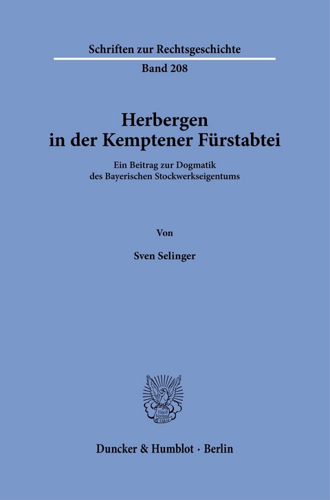 Herbergen in der Kemptener Fürstabtei. -  Sven Selinger