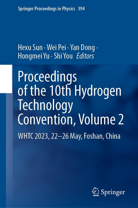 Proceedings of the 10th Hydrogen Technology Convention, Volume 2 - 