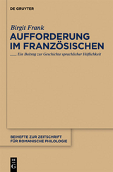 Aufforderung im Französischen - Birgit Frank