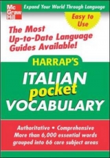 Harrap's Pocket Italian Vocabulary - Harrap