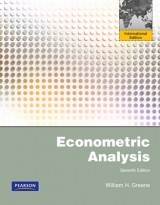 Econometric Analysis: International Edition - Greene, William