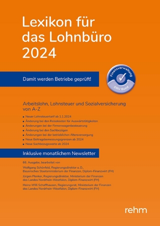 Lexikon für das Lohnbüro 2024 (E-Book PDF) - Wolfgang Schönfeld; Jürgen Plenker …