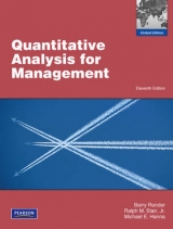 Quantitative Analysis for Management: Global Edition - Render, Barry; Stair, Ralph; Hanna, Michael