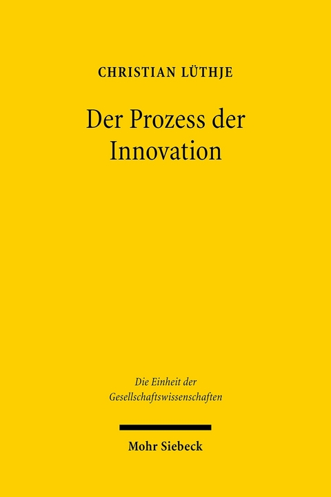 Der Prozess der Innovation -  Christian Lüthje