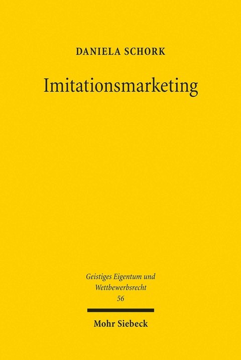 Imitationsmarketing -  Daniela Schork