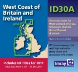 ID30A West Coast of Britain and Ireland with UK Tides - Imray; Meridian