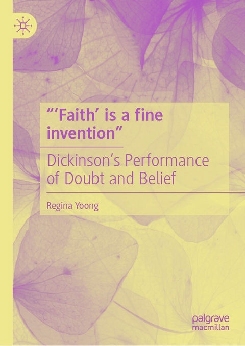 &quote;'Faith' is a fine invention&quote; -  Regina Yoong