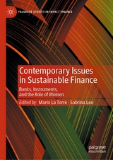 Contemporary Issues in Sustainable Finance - 