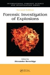 Forensic Investigation of Explosions - Beveridge, Alexander