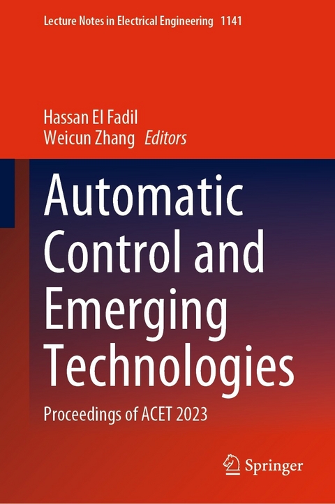 Automatic Control and Emerging Technologies - 