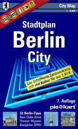 Stadtplan Berlin City 1 : 8.000 - 