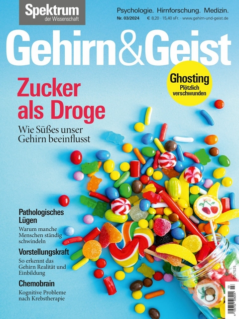 Gehirn&Geist 3/2024 Zucker als Droge