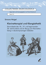 Klarinettenspiel und Klangästhetik - Simone Waigel