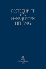 Festschrift für Hans-Jürgen Hellwig - 