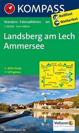 KOMPASS Wanderkarte Landsberg am Lech - Ammersee - KOMPASS-Karten GmbH