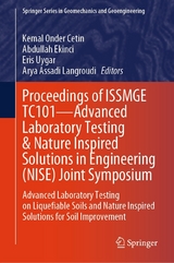 Proceedings of ISSMGE TC101—Advanced Laboratory Testing & Nature Inspired Solutions in Engineering (NISE) Joint Symposium - 