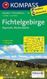 KOMPASS Wanderkarte Fichtelgebirge - Bayreuth - Marktredwitz - KOMPASS-Karten GmbH