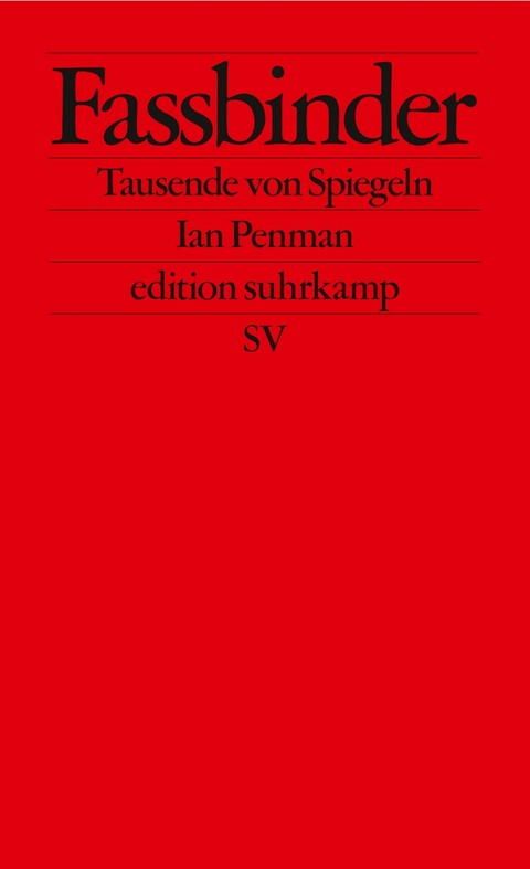 Fassbinder -  Ian Penman