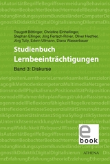 Studienbuch Lernbeeinträchtigungen - Oliver Hechler, Traugott Böttinger, Edwin Ullmann, Christine Einhellinger, Jörg Fertsch-Röver, Jörg Tully, Stephan Ellinger, Diana Wasserbauer