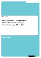 Abisolieren und Anbringen von Aderendhülsen an Leitungen (Unterweisung Elektroniker)