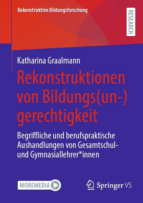 Rekonstruktionen von Bildungs(un-)gerechtigkeit -  Katharina Graalmann