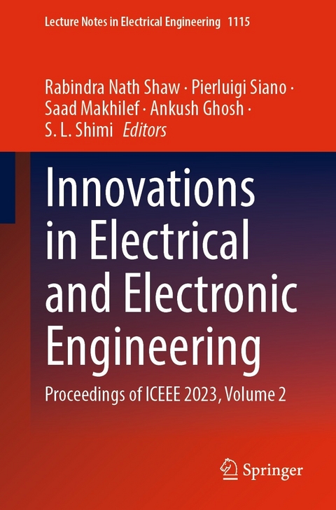 Innovations in Electrical and Electronic Engineering - 