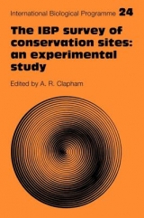 The IBP Survey of Conservation Sites: An Experimental Study - Clapham, A. R.