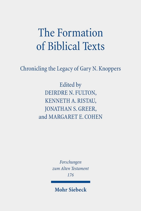 The Formation of Biblical Texts - 