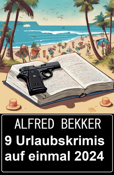9 Urlaubskrimis auf einmal 2024 -  Alfred Bekker