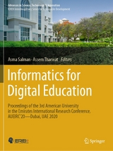 Informatics for Digital Education - 