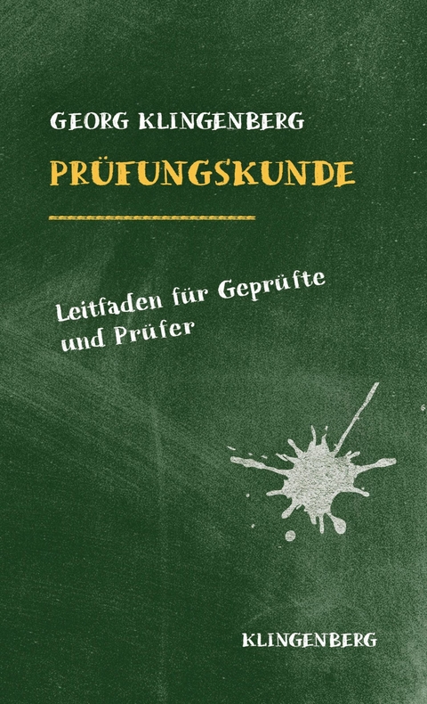 Prüfungskunde -  Georg Klingenberg