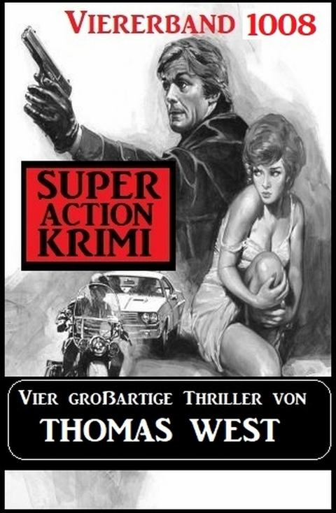 Super Action Krimi Viererband 1008 -  Thomas West