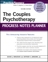 The Couples Psychotherapy Progress Notes Planner - Jongsma, Arthur E., Jr.; Berghuis, David J.